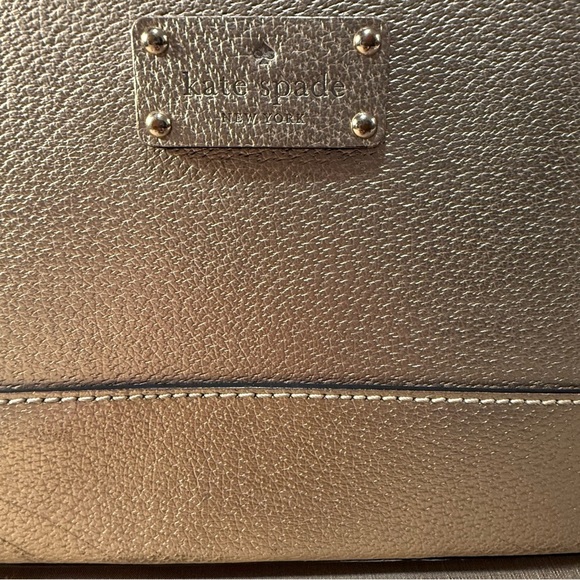 Kate Spade Wellesley Hanna Elegant Gold Women's Bag - Picture 2 of 16